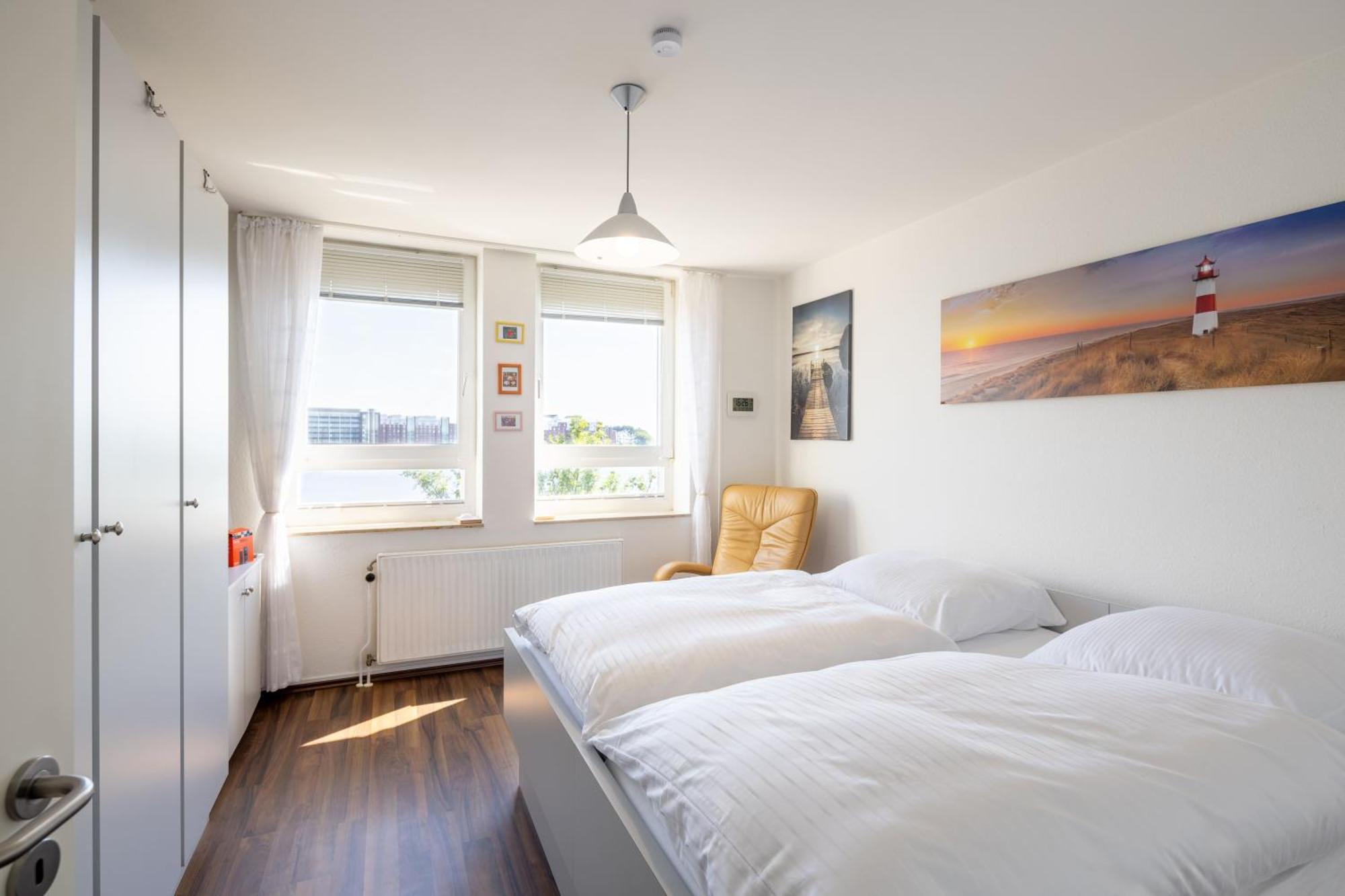 Gemuetliche Ferienwohnung Mit Meerblick Direkt Am Hafen Wilhelmshaven Luaran gambar