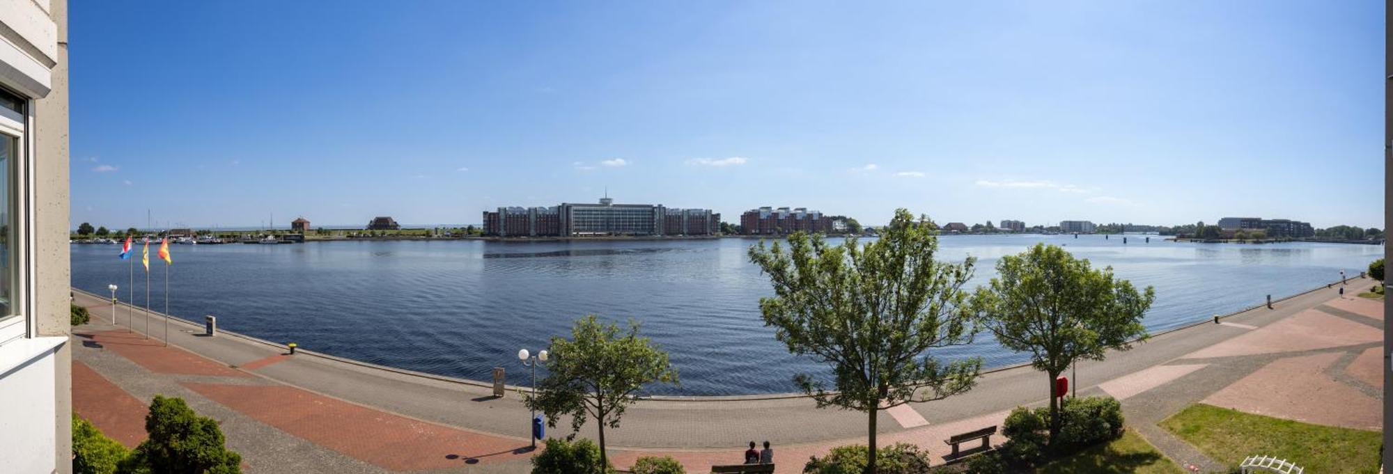 Gemuetliche Ferienwohnung Mit Meerblick Direkt Am Hafen Wilhelmshaven Luaran gambar